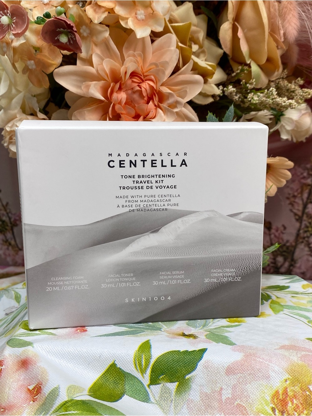 Madagascar Centella Tone Brightening Travel Kit - White
